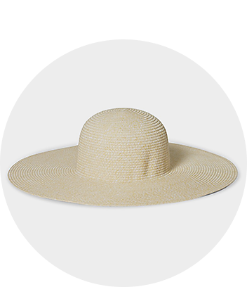 womens cream sun hat